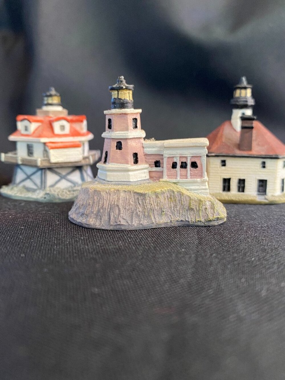 Thomas Point Shoal/Eldred Rock/Split Rock Lighthouse Thimble Collection by Lenox